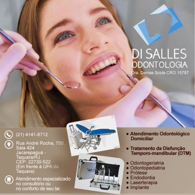 "Dra Denise Scola - Dentistas em casa"